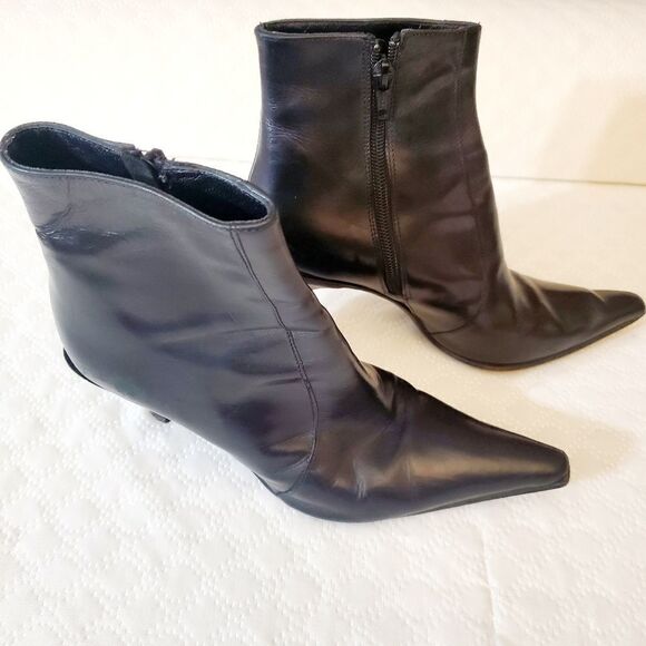 Via Spiga Leather Boots Size 51/2 M - Picture 1 of 10